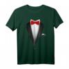 Tuxedo mit Fliege T-Shirt für Hochzeit, Party & besondere Anlässe – Lustiges Festkleid für Männer, Frauen & Kinder