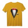 Tuxedo mit Fliege T-Shirt für Hochzeit, Party & besondere Anlässe – Lustiges Festkleid für Männer, Frauen & Kinder