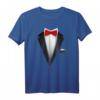 Tuxedo mit Fliege T-Shirt für Hochzeit, Party & besondere Anlässe – Lustiges Festkleid für Männer, Frauen & Kinder
