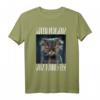 Guten Morgen? Ganz dünnes Eis. Lustiges Spruch-T-Shirt für Kaffeeliebhaber und Katzenfans – Perfektes Geschenk für Damen und Herren