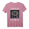 Guten Morgen? Ganz dünnes Eis. Lustiges Spruch-T-Shirt für Kaffeeliebhaber und Katzenfans – Perfektes Geschenk für Damen und Herren