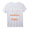 Kinder Ich versuche mich zu benehmen Papa lustiges Kinder Spruch T-Shirt – Originelles Geschenk für Eltern und Kinder mit Humor