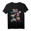 90er Jahre Retro Motto T-Shirt - Buntes Party Outfit & Geschenk für 90er Fans, Männer & Frauen