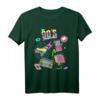 90er Jahre Retro Motto T-Shirt - Buntes Party Outfit & Geschenk für 90er Fans, Männer & Frauen