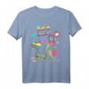 90er Jahre Retro Motto T-Shirt - Buntes Party Outfit & Geschenk für 90er Fans, Männer & Frauen