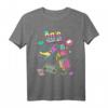 90er Jahre Retro Motto T-Shirt - Buntes Party Outfit & Geschenk für 90er Fans, Männer & Frauen