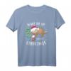 Weck mich auf wenn Weihnachten ist - Süßes Faultier Kurzarm T-Shirt für die ganze Familie, perfektes Weihnachtsgeschenk und Partnerlook-Design