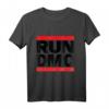 RUN DMC Official Logo Light T-Shirt - Authentisches Streetwear-Design für Hip-Hop Fans & Musikliebhaber
