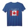 Vintage Canada Canadian Flag Pride T-Shirt – Patriotisches Geschenk für Familie, Freunde & Sportfans, perfekt für Urlaub, Feiertage & nationale Anlässe