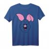 HapPanda Winnie The Pooh Piglet Big Face T-Shirt - Officially Licensed Disney Fanartikel