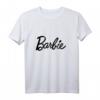 Offizielles Barbie T-Shirt mit Logo in Schwarz – Viele Größen & Farben, Bequemer Rundhals-Schnitt