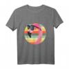 Retro Flamingo Pinker Vogel - Vintage Flamingo T-Shirt als Geschenk für Vogel- und Strandliebhaber, Geburtstags- und Weihnachtsidee