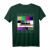 80er 90er Jahre Party T-Shirt mit Analogen Fernseher Testbild - Lustiges Retro Geschenk für Vintage Liebhaber und Nostalgie-Fans