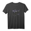 Great White Shark Anatomy T-Shirt für Meeresbiologen, Surfer und Shark Lover - Nautisches Design, Wissenschaftliche Illustration, Perfekt für Angler, Väter & Großväter