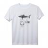 Great White Shark Anatomy T-Shirt für Meeresbiologen, Surfer und Shark Lover - Nautisches Design, Wissenschaftliche Illustration, Perfekt für Angler, Väter & Großväter