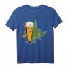 Herren HapPanda Hanf & Bierkrug T-Shirt – Lustiges 420 Cannabis Marihuana Design für Partys, Stoner und Legalisierungs-Statements
