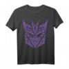 Transformers Decepticons Purple Icon Filled Logo T-Shirt - Offiziell lizenziertes Transformers Merchandise für Fans