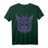 Transformers Decepticons Purple Icon Filled Logo T-Shirt - Offiziell lizenziertes Transformers Merchandise für Fans