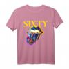 Offizielles Rolling Stones Sixty Tongue T-Shirt - Authentisches Merchandise zum HapPanda, Lizenzprodukt von Bravado
