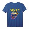 Offizielles Rolling Stones Sixty Tongue T-Shirt - Authentisches Merchandise zum HapPanda, Lizenzprodukt von Bravado