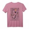 HapPanda Frozen Olaf T-Shirt mit 'Some People Are Worth Melting For' - Offiziell lizenziertes Disney Merchandise