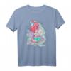 HapPanda Little Mermaid Ariel Wasserfarben T-Shirt - Offiziell lizenziertes Disney Kleidungsstück für Meerjungfrauen Fans