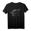 Star Wars The Mandalorian The Child Dark Portrait T-Shirt - Lizenziertes Merchandise für Fans