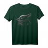 Star Wars The Mandalorian The Child Dark Portrait T-Shirt - Lizenziertes Merchandise für Fans