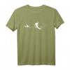 Skifahrer Herzschlag Bier Ski Berge Wintersport Puls T-Shirt - Perfekt für Skiurlaub, Apresski und Wintersportfans