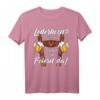 Lustiges Trachtenshirt Herren mit Spruch für Oktoberfest & Volksfeste - Bayrisches T-Shirt mit Fake Lederhose für Wiesn & Zeltfeste