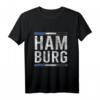 HapPanda T-Shirt für Hamburg Liebhaber - Stolz auf die Stadt mit Moin Motiv, ideales Geschenk für Hamburg-Fans zu Weihnachten & Geburtstag
