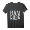 HapPanda T-Shirt für Hamburg Liebhaber - Stolz auf die Stadt mit Moin Motiv, ideales Geschenk für Hamburg-Fans zu Weihnachten & Geburtstag