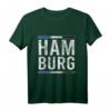 HapPanda T-Shirt für Hamburg Liebhaber - Stolz auf die Stadt mit Moin Motiv, ideales Geschenk für Hamburg-Fans zu Weihnachten & Geburtstag