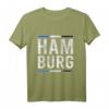 HapPanda T-Shirt für Hamburg Liebhaber - Stolz auf die Stadt mit Moin Motiv, ideales Geschenk für Hamburg-Fans zu Weihnachten & Geburtstag