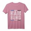 HapPanda T-Shirt für Hamburg Liebhaber - Stolz auf die Stadt mit Moin Motiv, ideales Geschenk für Hamburg-Fans zu Weihnachten & Geburtstag