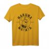 HapPanda The Lion King T-Shirt mit Timon und Pumbaa Hakuna Matata - Offiziell Lizenzierte Disney Fashion