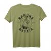 HapPanda The Lion King T-Shirt mit Timon und Pumbaa Hakuna Matata - Offiziell Lizenzierte Disney Fashion