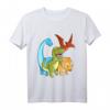 Kinder Dinosaurier T-Shirt Süßes Dino Motiv für Jungen und Mädchen - Perfekt als Geschenk für Dino-Liebhaber