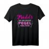 Mädels egal was passiert Pegel halten T-Shirt für Junggesellenabschied & Hochzeit – Klassisches Party-Shirt für den JGA 2021