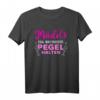 Mädels egal was passiert Pegel halten T-Shirt für Junggesellenabschied & Hochzeit – Klassisches Party-Shirt für den JGA 2021