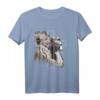 Jesus Löwe von Juda Kreuz T-Shirt für Christen – Perfekt für Ostern, Weihnachten & christliche Feiertage