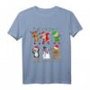 Lustiges Dabbing Weihnachts-T-Shirt für Kinder mit Santa, Rentier, Eisbär & Freunden - Perfekt für Weihnachten & Geschenkideen