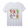 Lustiges Dabbing Weihnachts-T-Shirt für Kinder mit Santa, Rentier, Eisbär & Freunden - Perfekt für Weihnachten & Geschenkideen