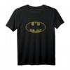 Batman Word Logo T-Shirt – Offiziell lizenziertes Superhelden-Shirt für Damen, Herren und Kinder