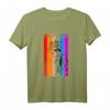 LGBTQ Regenbogen Retro Freddie Queen T-Shirt – Unterstütze Gleichberechtigung, perfekt zum CSD, Geburtstag oder Weihnachten