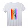LGBTQ Regenbogen Retro Freddie Queen T-Shirt – Unterstütze Gleichberechtigung, perfekt zum CSD, Geburtstag oder Weihnachten