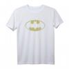 Batman Washed Bat Logo T-Shirt - Offiziell lizenziertes Superhelden-Shirt für Damen, Herren und Kinder
