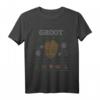 Marvel Groot Guardians of the Galaxy Ugly Christmas Sweater T-Shirt – Offizielles Marvel Merchandise für Fans, Kinder & Erwachsene, Festliche Groot T-Shirts & Hoodies
