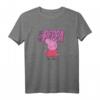 Peppa Wutz Flamme Peppa Logo T-Shirt - Offiziell lizenzierte Kinderbekleidung für kleine Peppa Fans