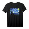 Vincent van Gogh Sternennacht Kunststil T-Shirt – Stilvolles Mode-Statement für Kunstliebhaber